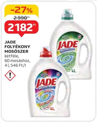 JADE FOLYÉKONY MOSÓSZER