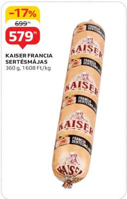 KAISER FRANCIA SERTÉSMÁJAS