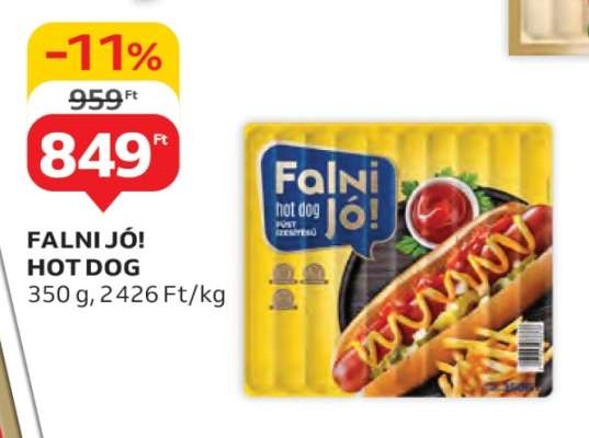 FALNI JÓ! HOT DOG