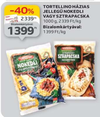 Tortellino Háziás Jellegű Nokedli vagy Sztrapacska