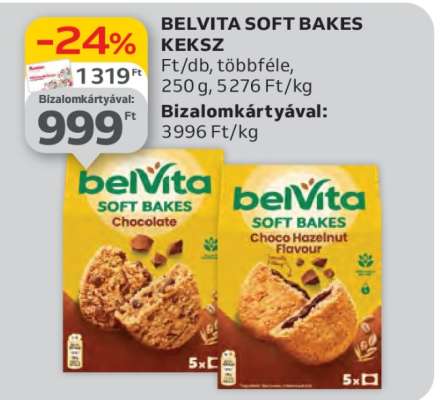 BELVITA SOFT BAKES KEKSZ