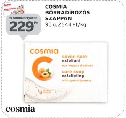 COSMIA BŐRRADÍROZÓS SZAPPAN