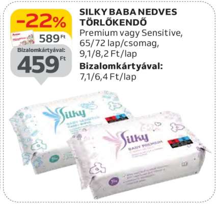 SILKY BABA NEDVES TÖRLŐKENDŐ