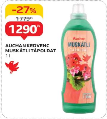 AUCHAN KEDVENC MUSKÁTLI TÁPOLDAT
