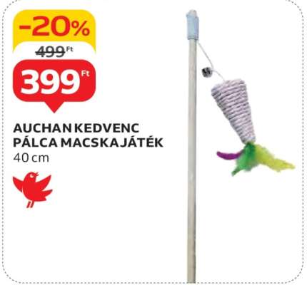AUCHAN KEDVENC PÁLCA MACSKAJÁTÉK