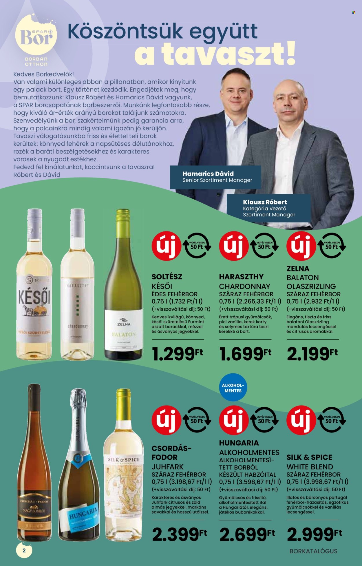SPAR akciós újság érvényes:  - 2025.05.02 - 2025.05.28. 2. oldal