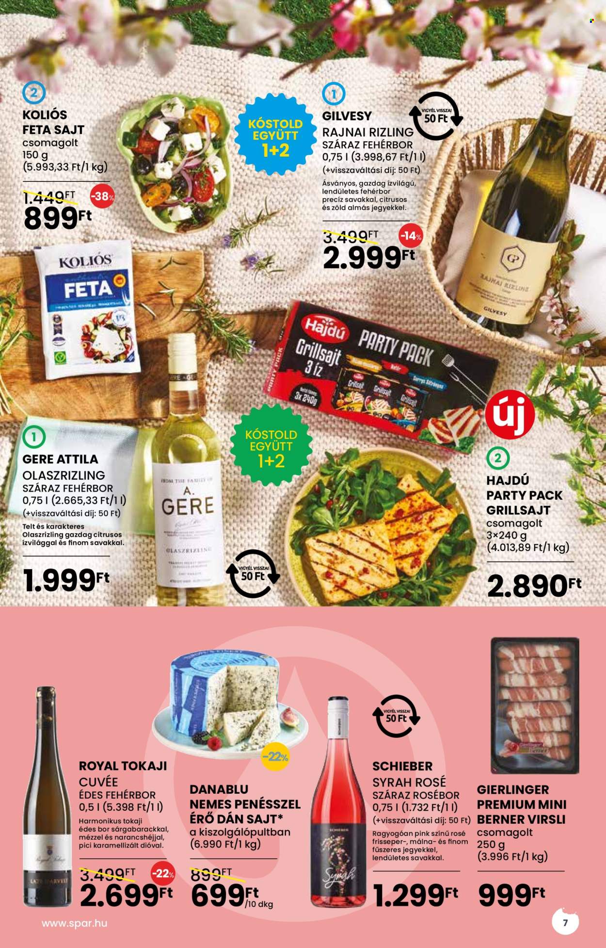 SPAR akciós újság érvényes:  - 2025.05.02 - 2025.05.28. 7. oldal