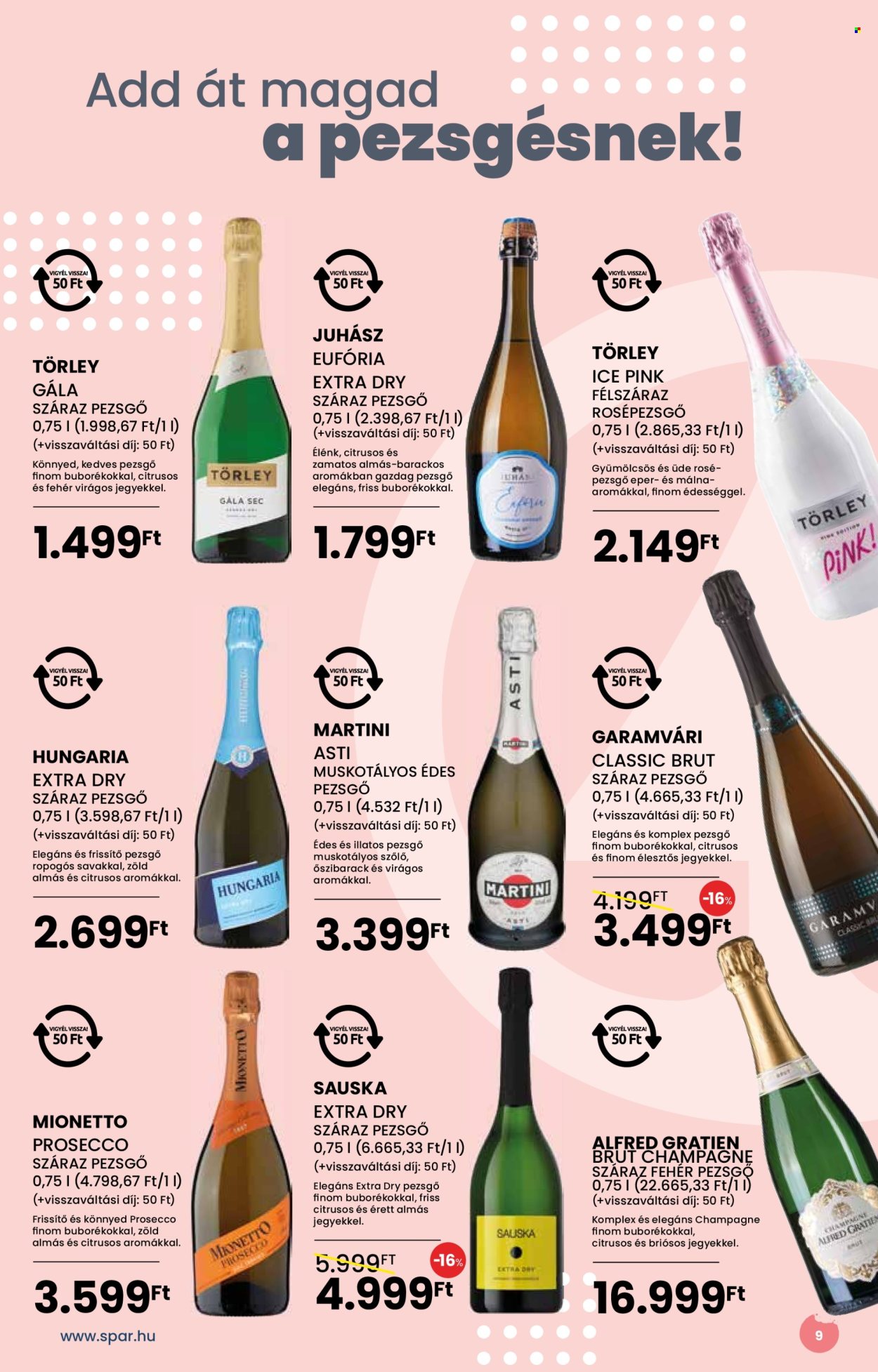 SPAR akciós újság érvényes:  - 2025.05.02 - 2025.05.28. 9. oldal