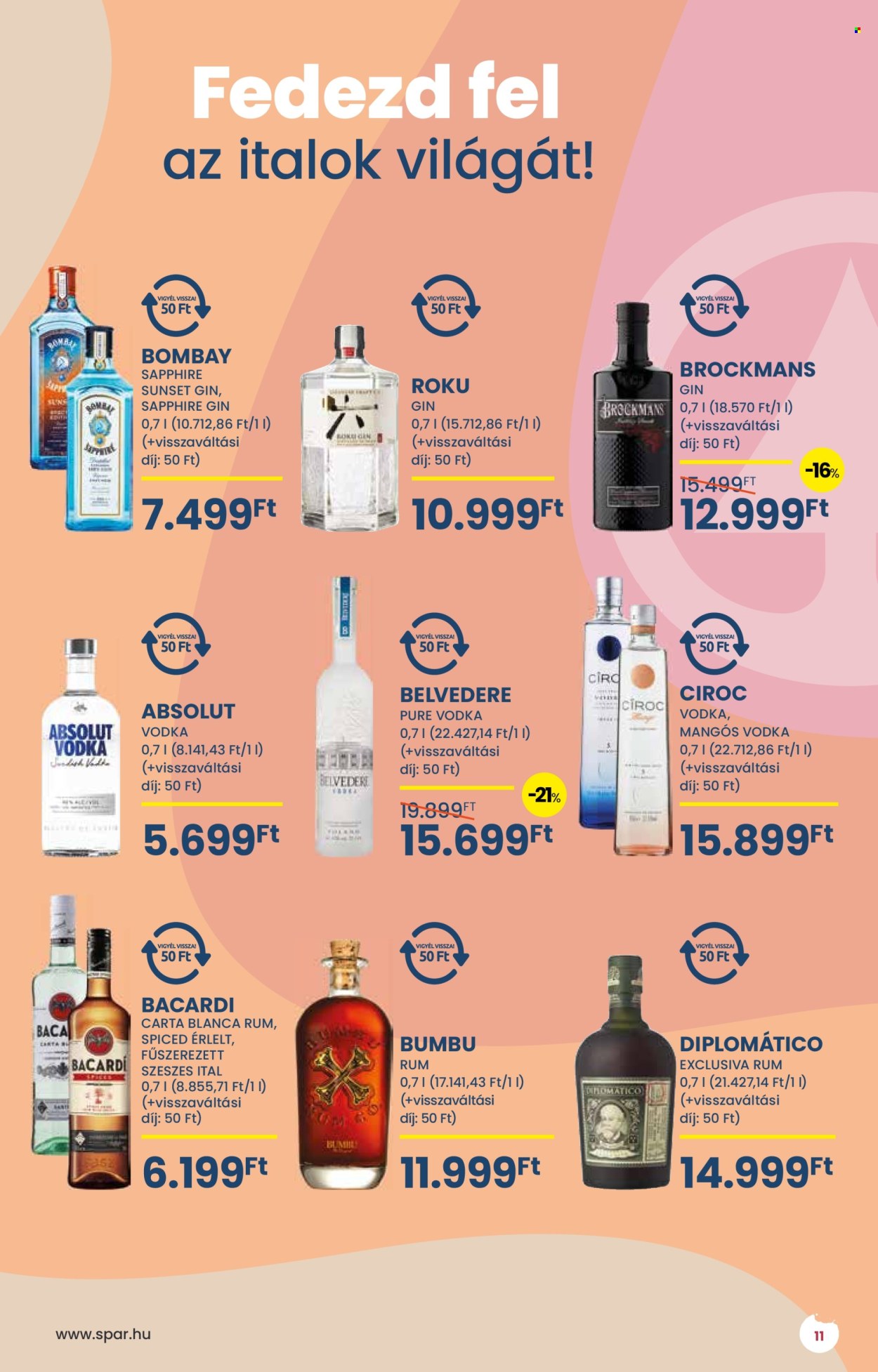 SPAR akciós újság érvényes:  - 2025.05.02 - 2025.05.28. 11. oldal