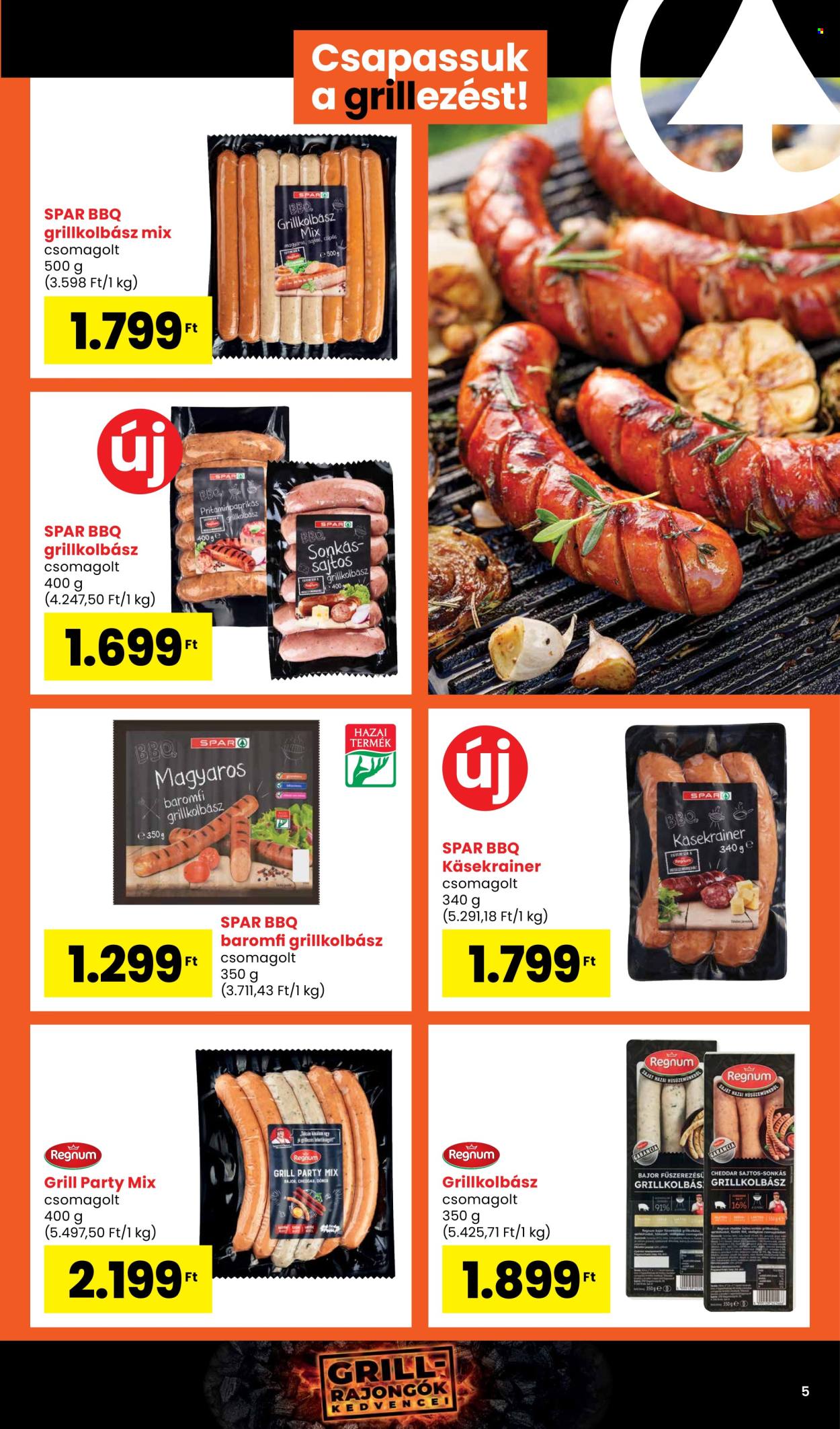 SPAR akciós újság érvényes: . 5. oldal
