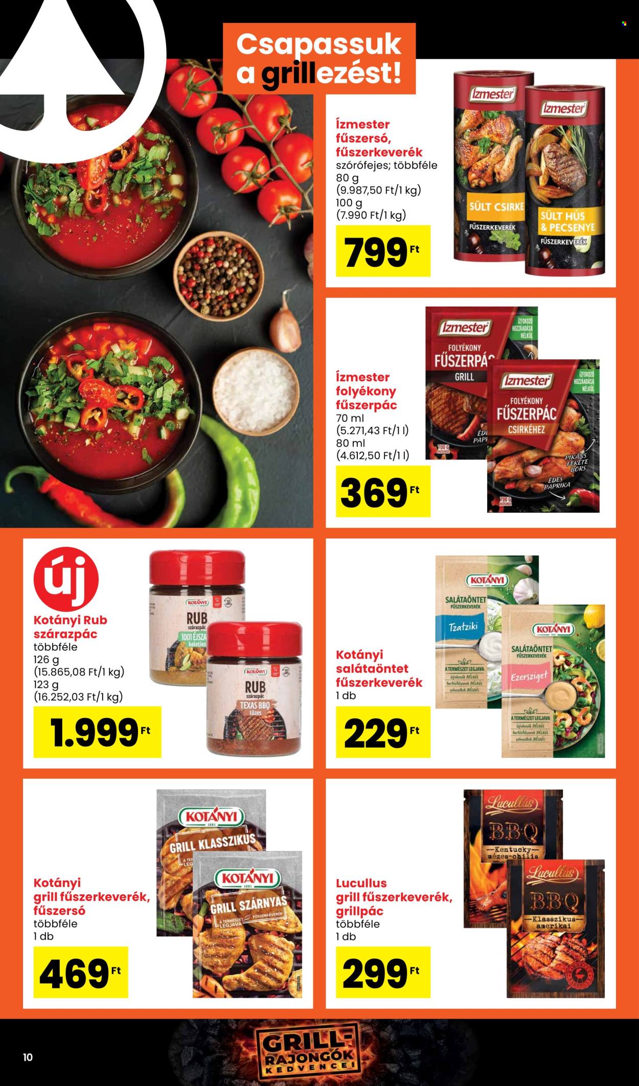 SPAR akciós újság érvényes: . 10. oldal