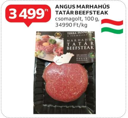 ANGUS MARHAHÚS TATÁR BEEFSTEAK