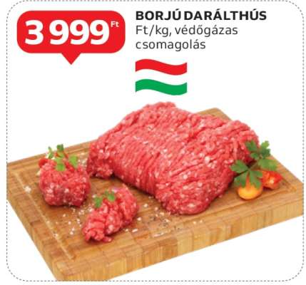 Borjú darálthús