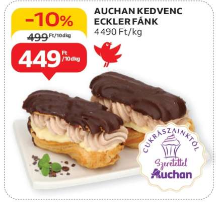 AUCHAN KEDVENC ECKLER FÁNK