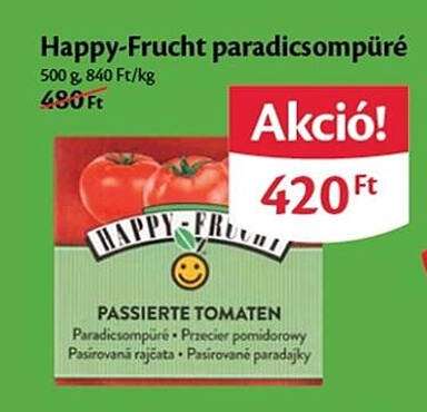 Happy-Frucht paradicsompüré