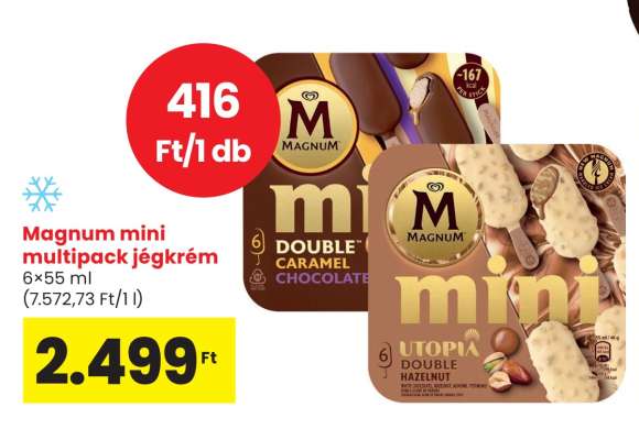 Magnum mini multipack jégkrém