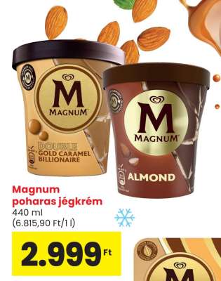 MAGNUM Poharas jégkrém