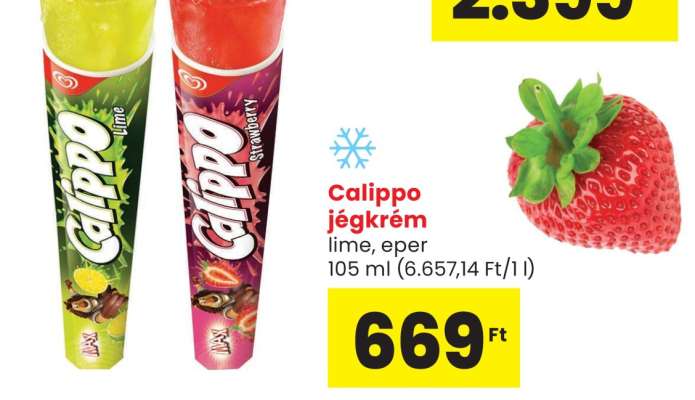 Calippo jégkrém