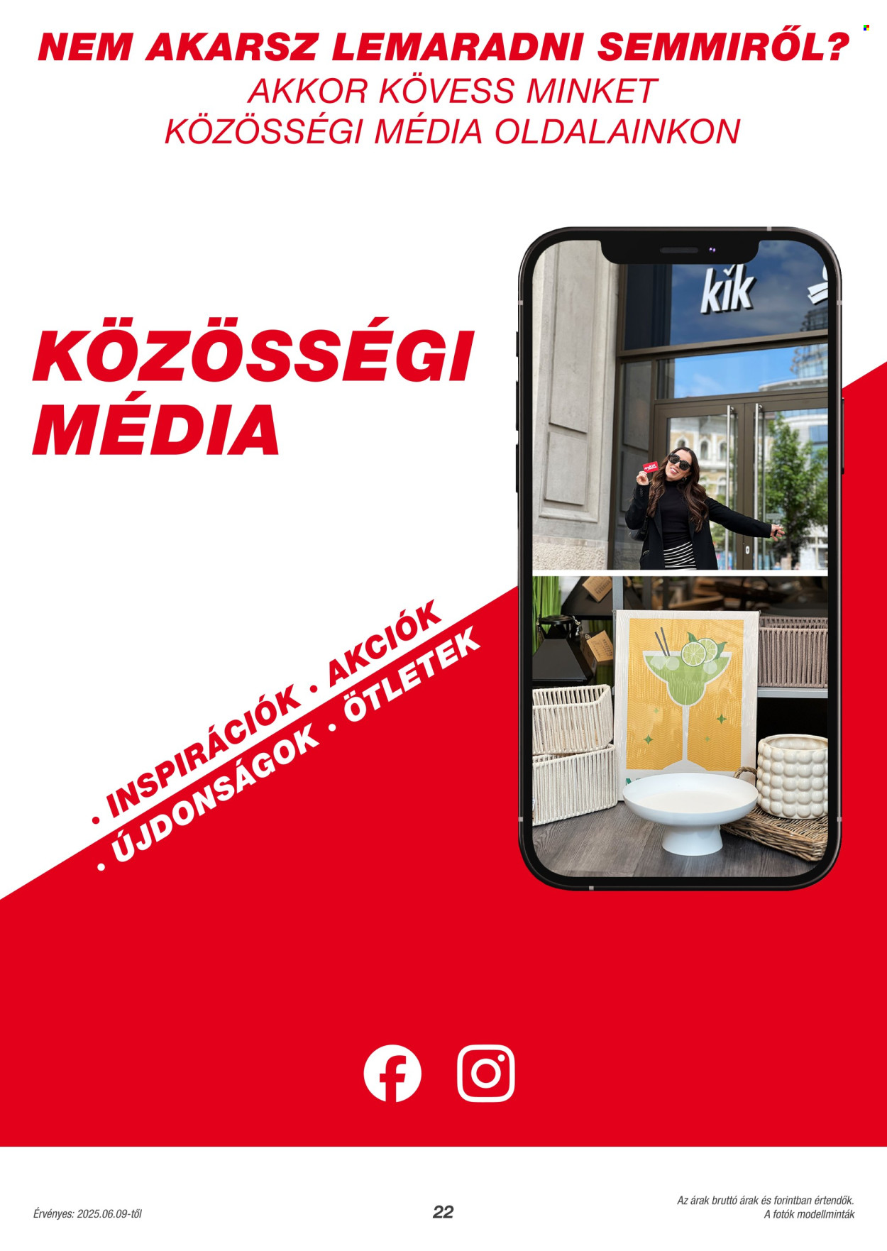 Kik akciós újság érvényes: . 22. oldal Oldal 22