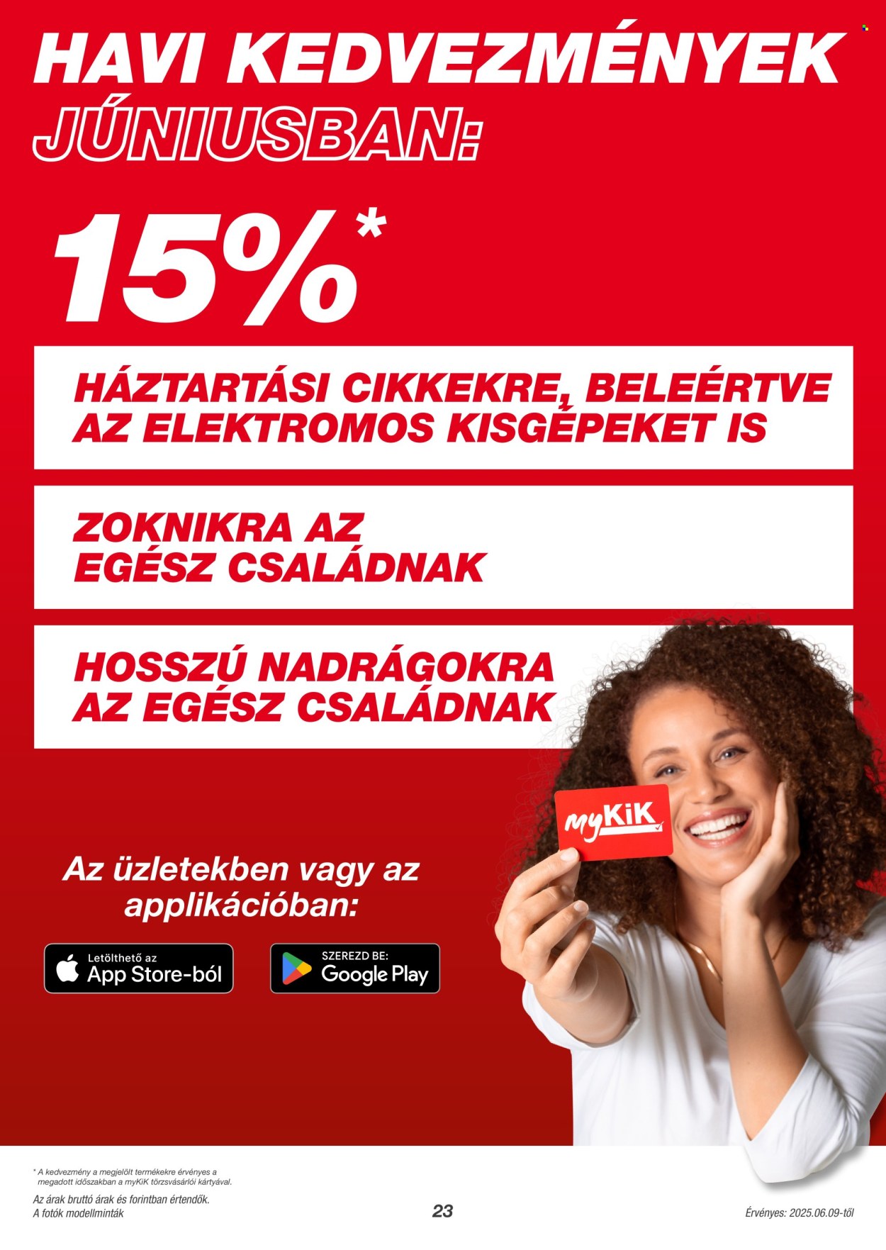 Kik akciós újság érvényes: . 23. oldal Oldal 23