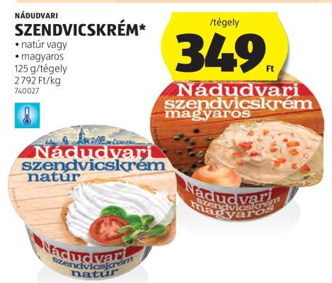 Nádudvari Szendvicskrém