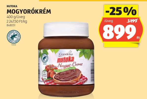Nutoka Mogyorókrém