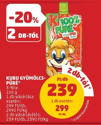 Kubu Gyümölcspüré