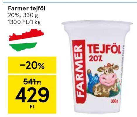 Farmer tejföl