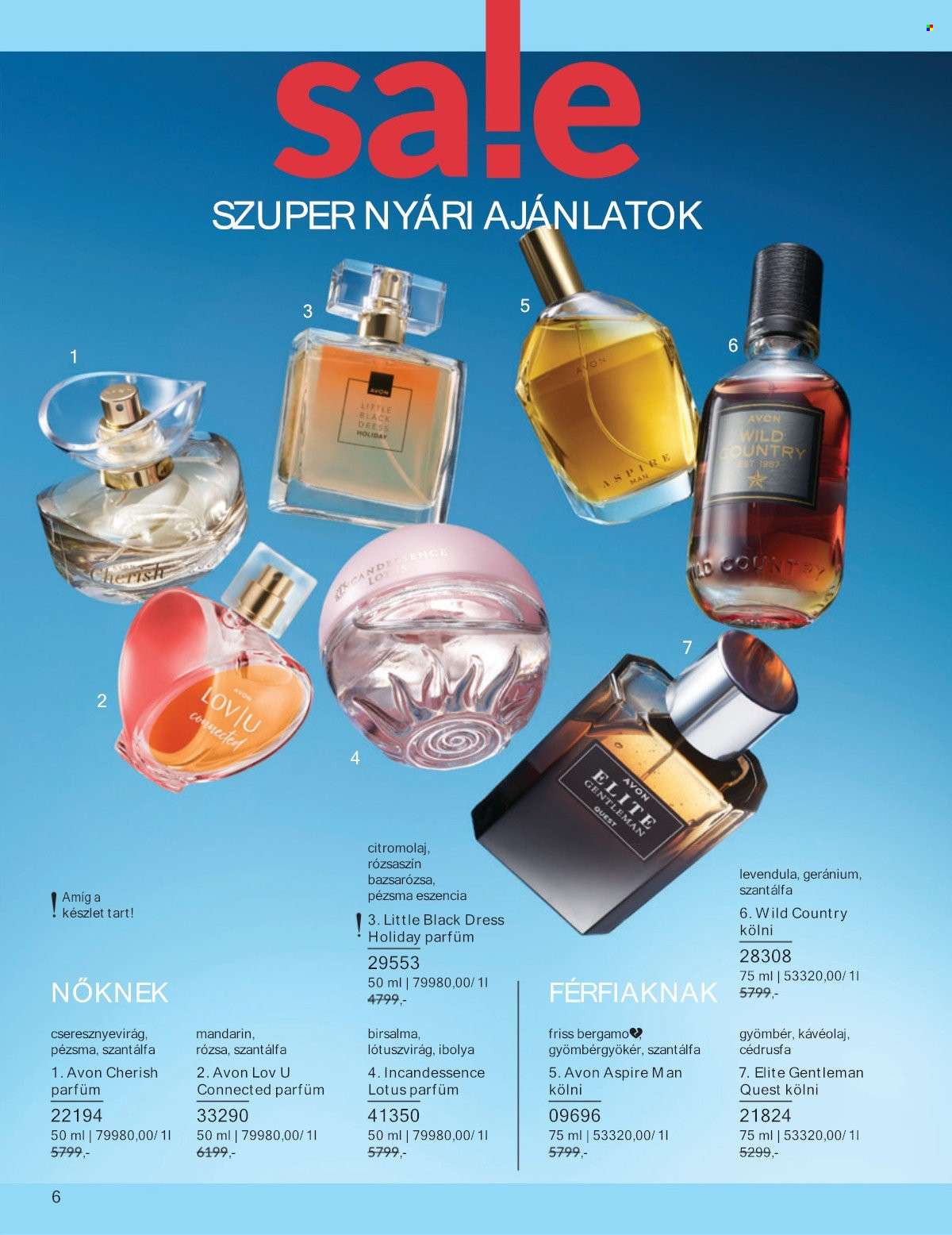 Avon akciós újság érvényes:  - 2025.07.01 - 2025.07.31. 6. oldal Oldal 6