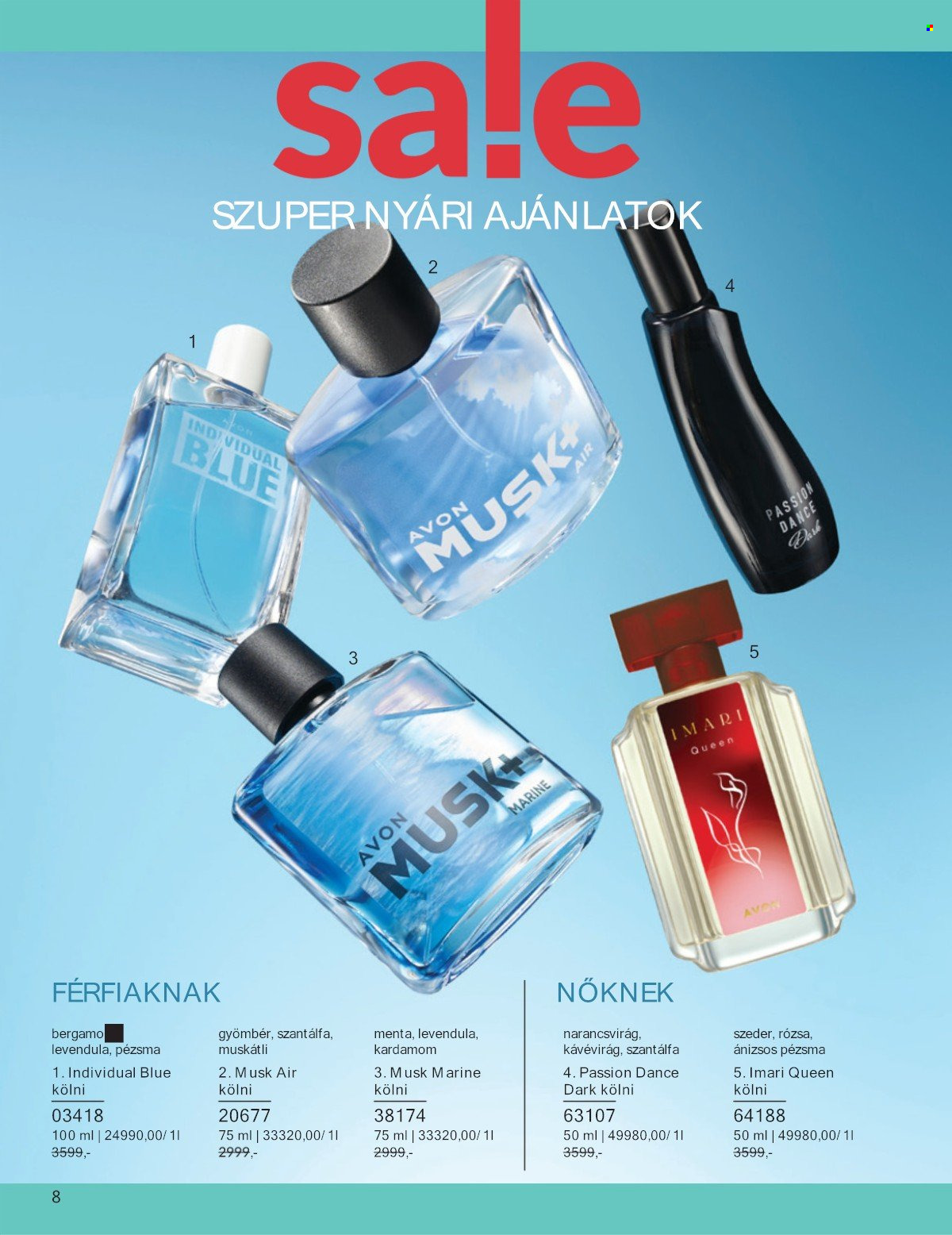 Avon akciós újság érvényes:  - 2025.07.01 - 2025.07.31. 8. oldal Oldal 8