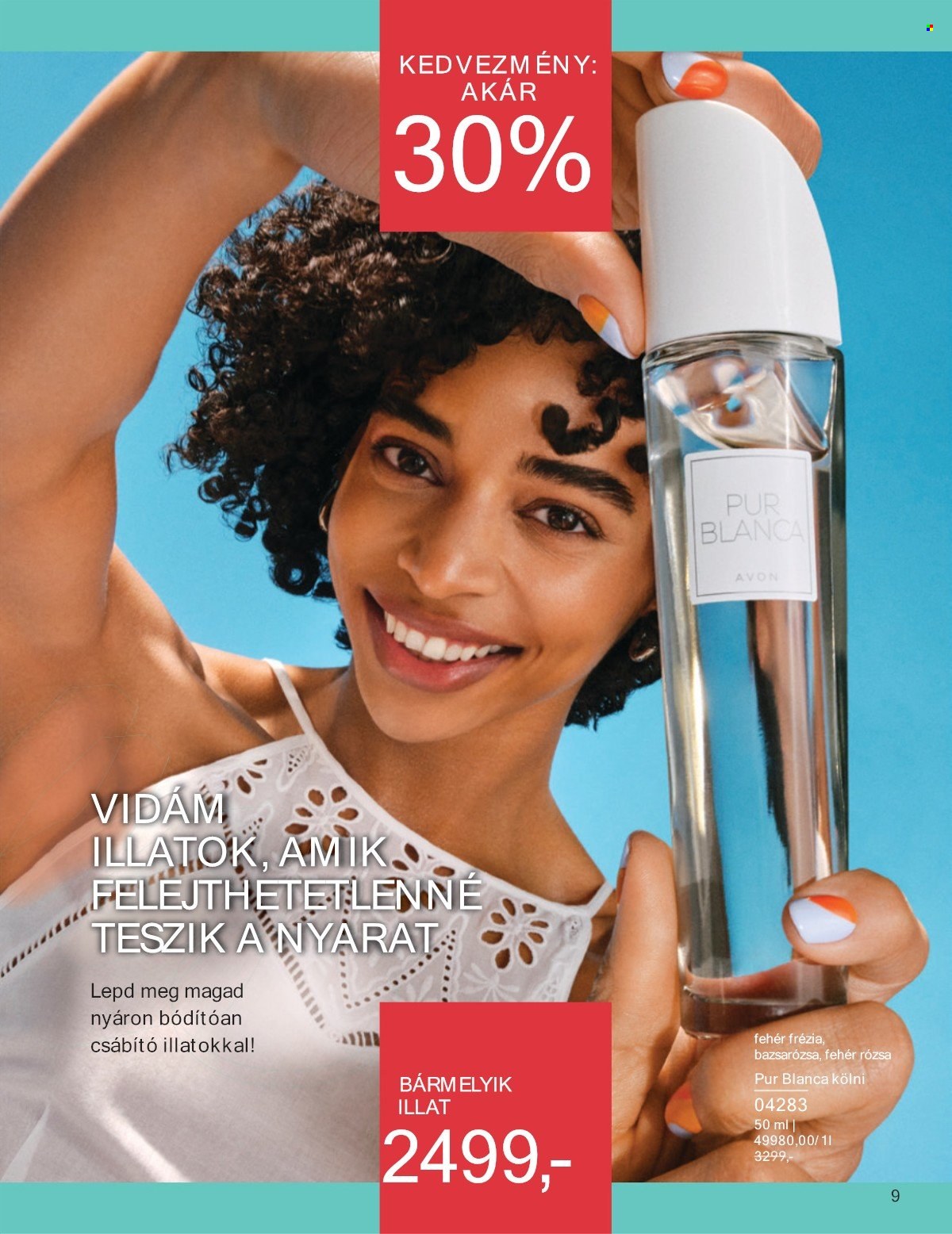Avon akciós újság érvényes:  - 2025.07.01 - 2025.07.31. 9. oldal Oldal 9