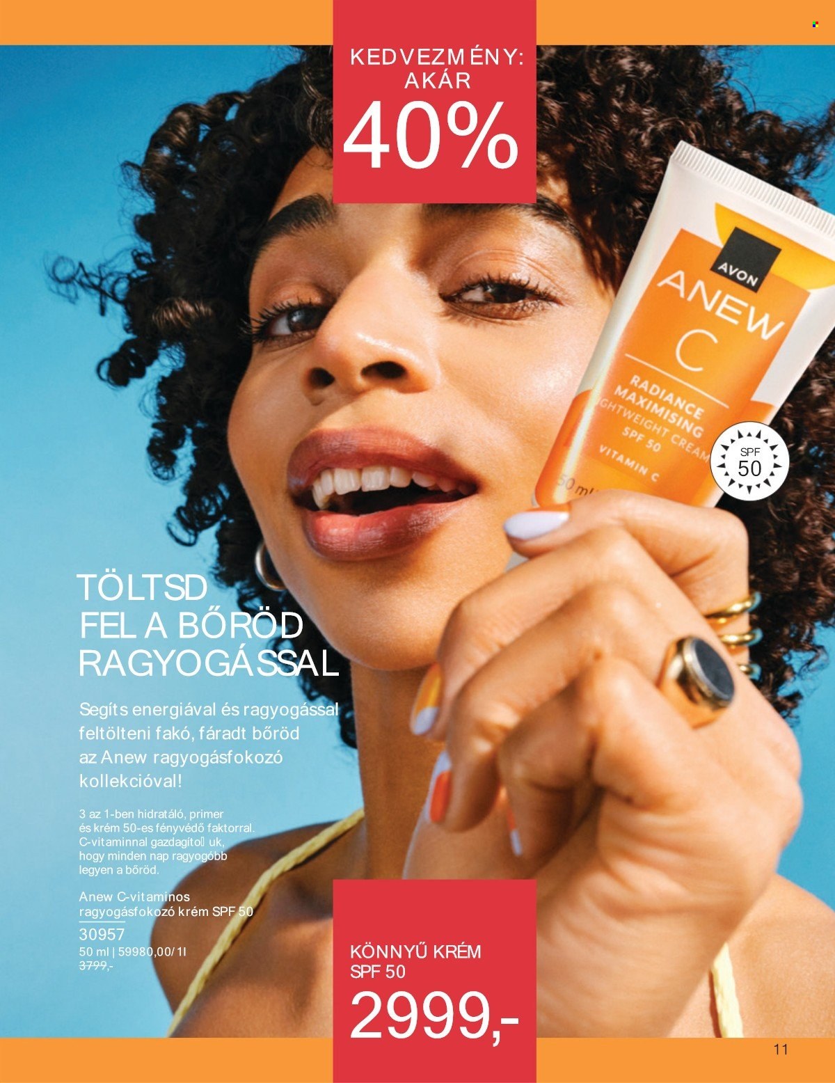 Avon akciós újság érvényes:  - 2025.07.01 - 2025.07.31. 11. oldal Oldal 11