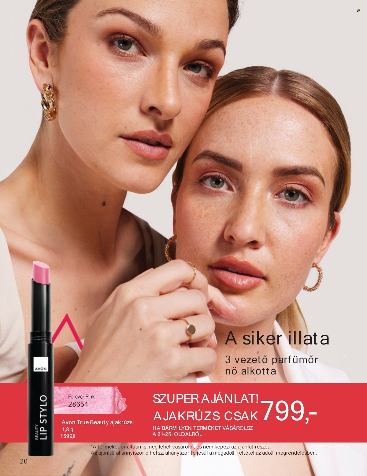 Avon akciós újság érvényes:  - 2025.07.01 - 2025.07.31. 20. oldal Oldal 20
