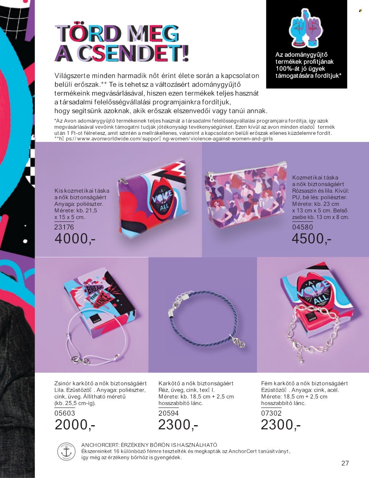 Avon akciós újság érvényes:  - 2025.07.01 - 2025.07.31. 27. oldal Oldal 27
