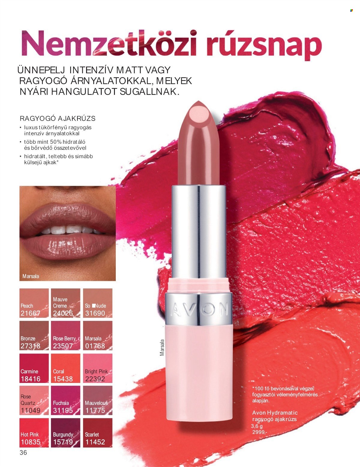 Avon akciós újság érvényes:  - 2025.07.01 - 2025.07.31. 36. oldal Oldal 36