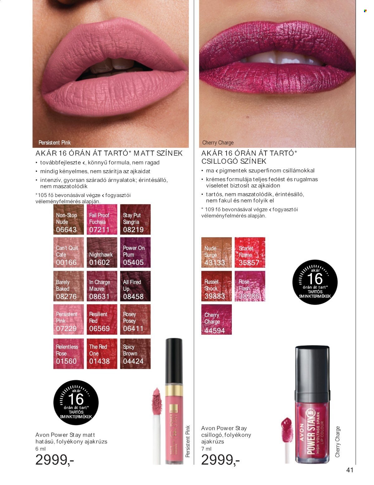 Avon akciós újság érvényes:  - 2025.07.01 - 2025.07.31. 41. oldal Oldal 41