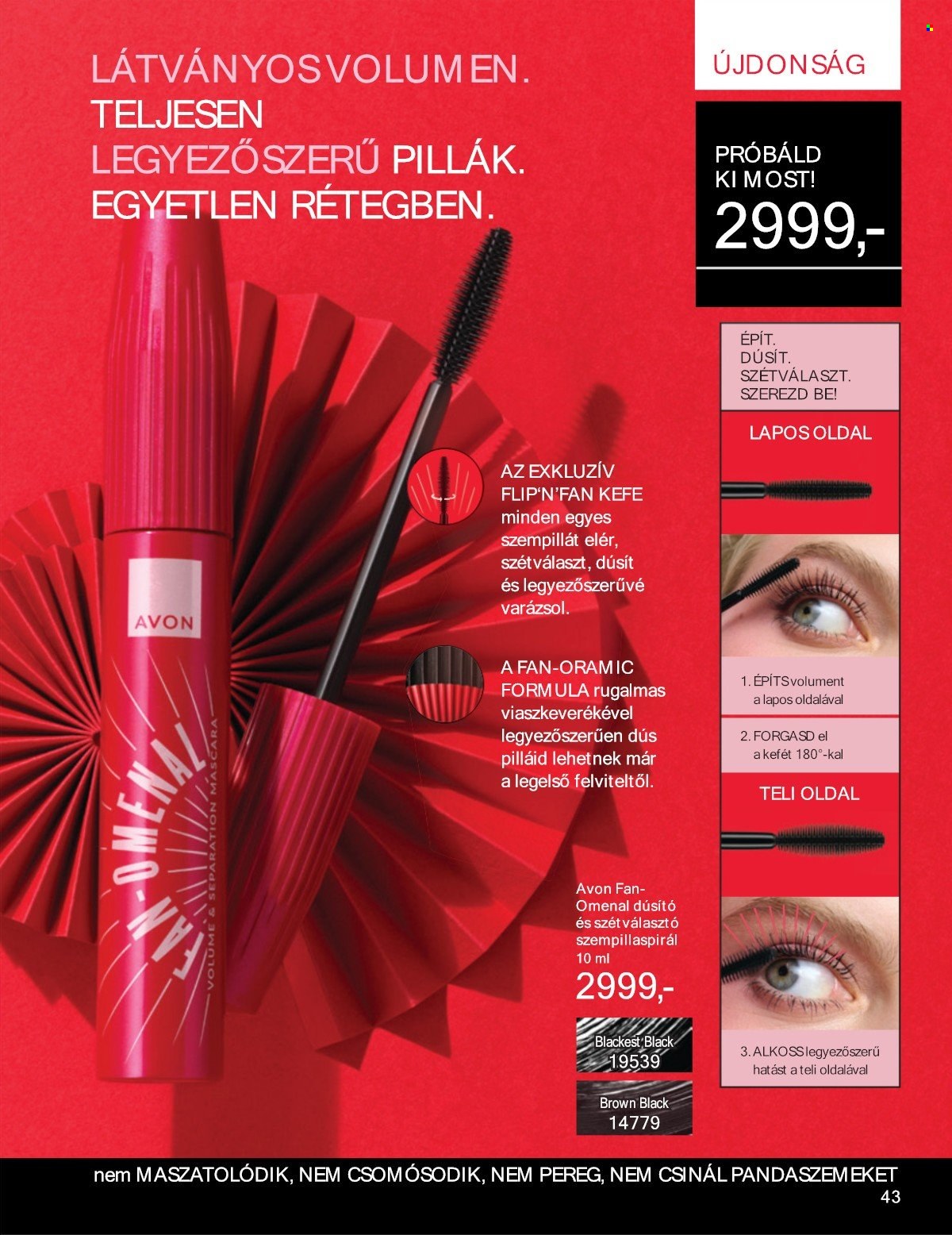 Avon akciós újság érvényes:  - 2025.07.01 - 2025.07.31. 43. oldal Oldal 43