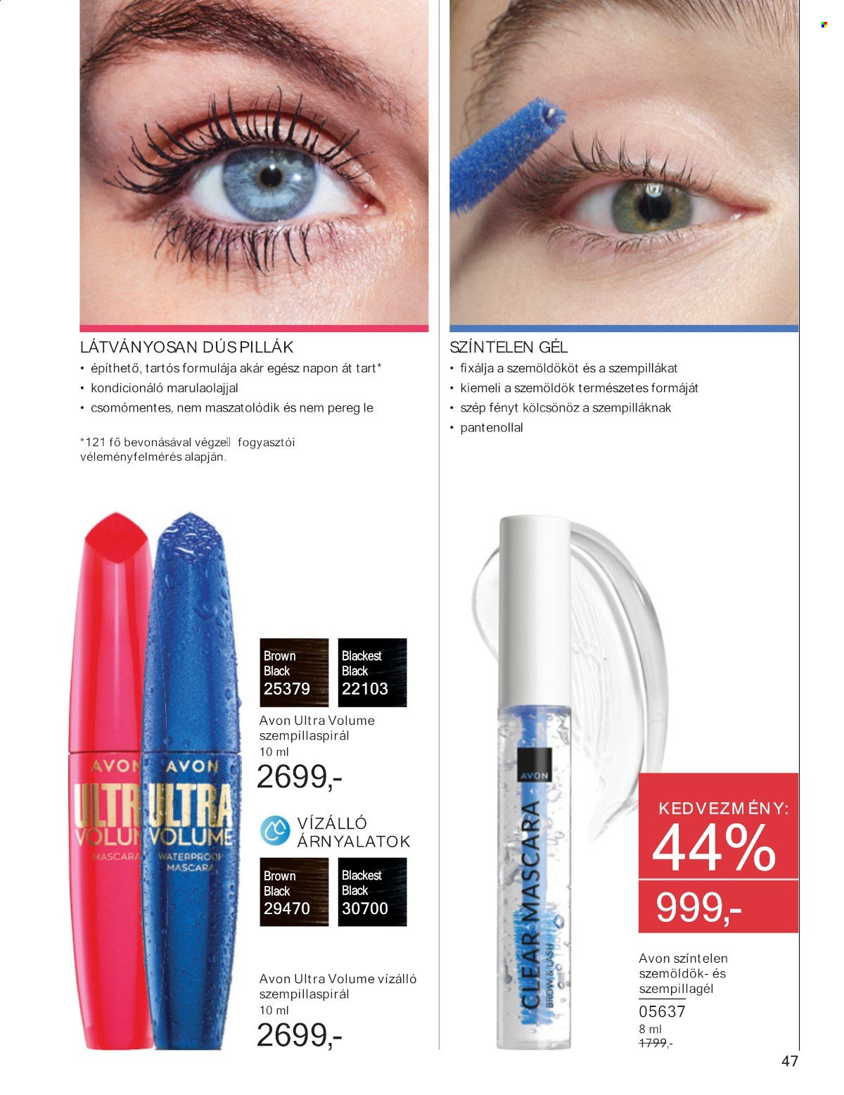 Avon akciós újság érvényes:  - 2025.07.01 - 2025.07.31. 47. oldal Oldal 47