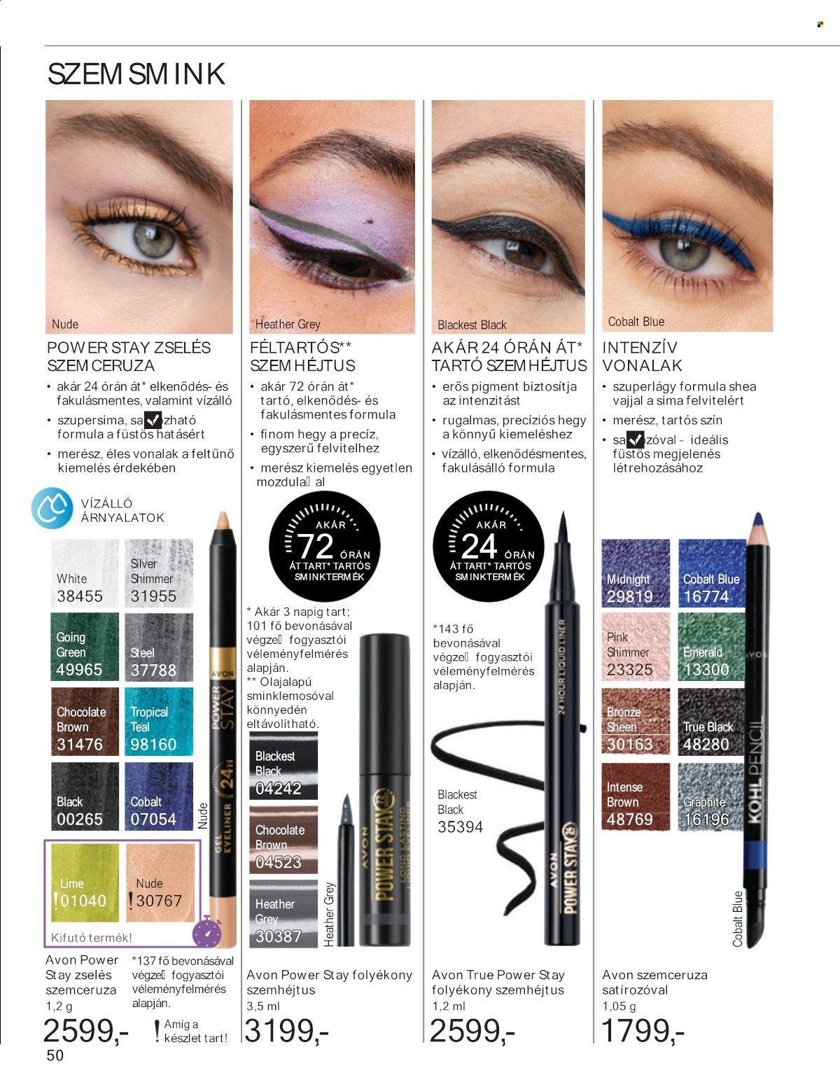 Avon akciós újság érvényes:  - 2025.07.01 - 2025.07.31. 50. oldal Oldal 50