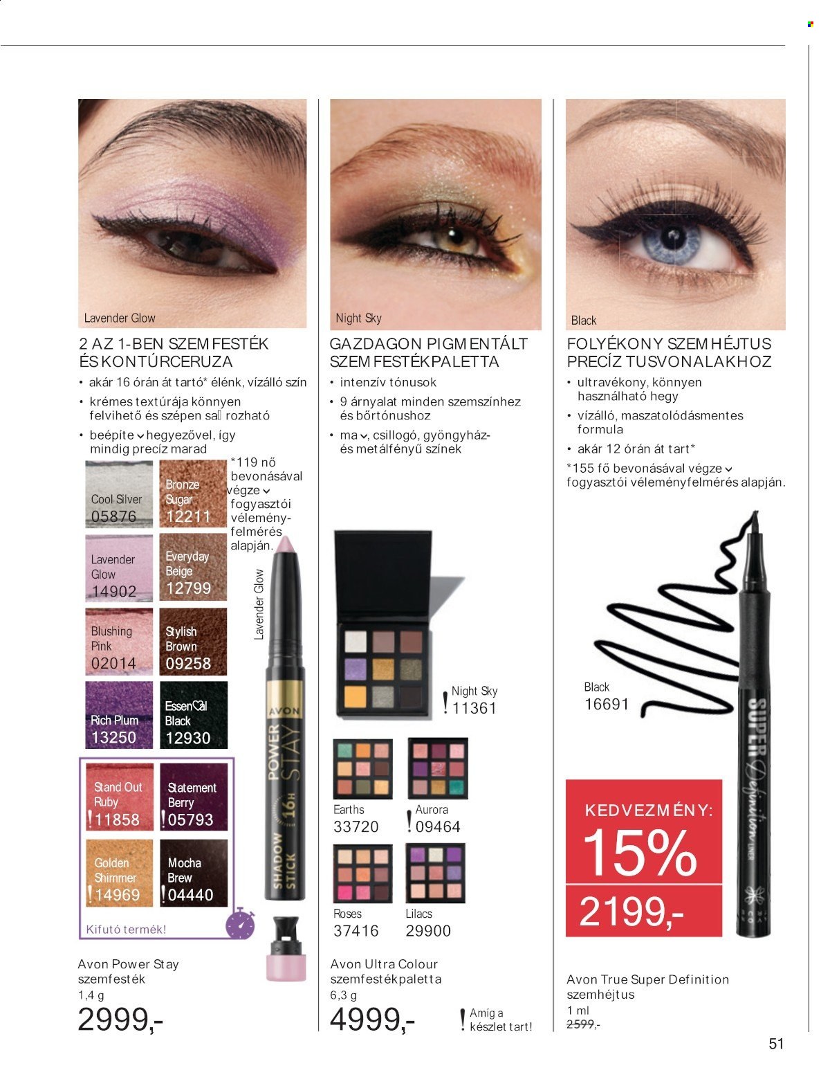 Avon akciós újság érvényes:  - 2025.07.01 - 2025.07.31. 51. oldal Oldal 51