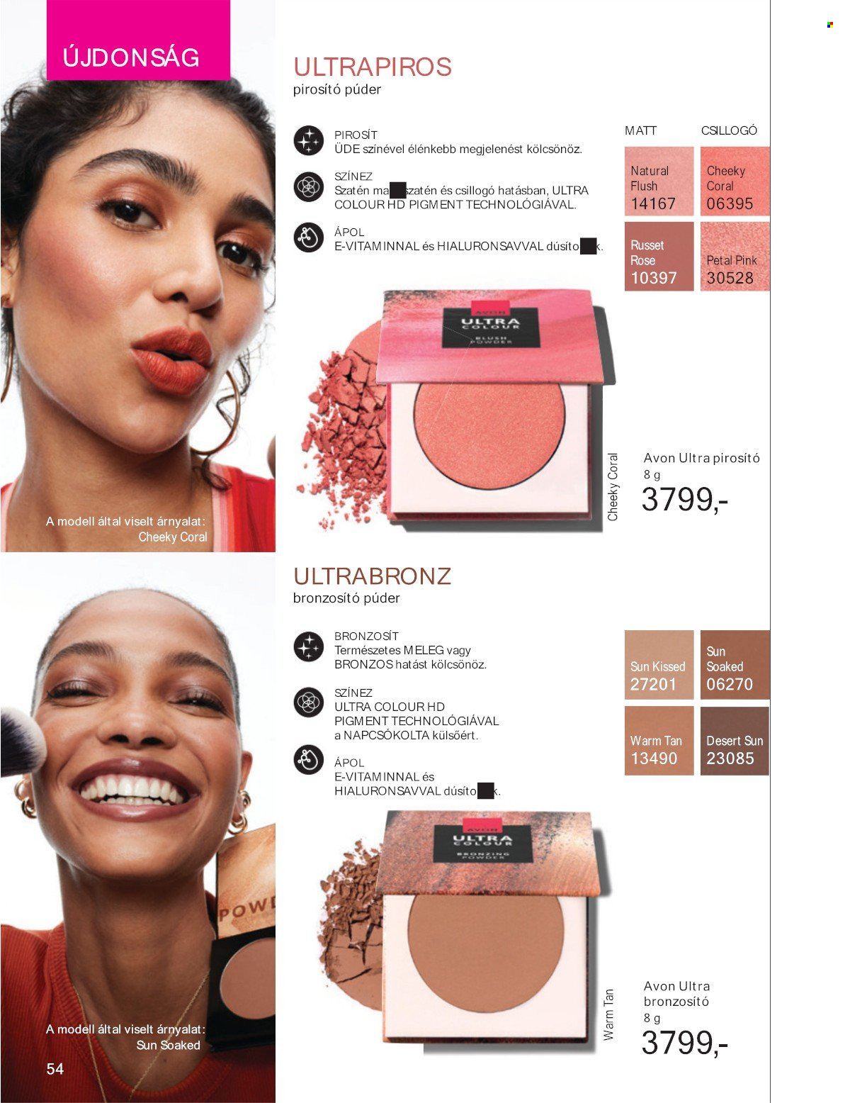 Avon akciós újság érvényes:  - 2025.07.01 - 2025.07.31. 54. oldal Oldal 54