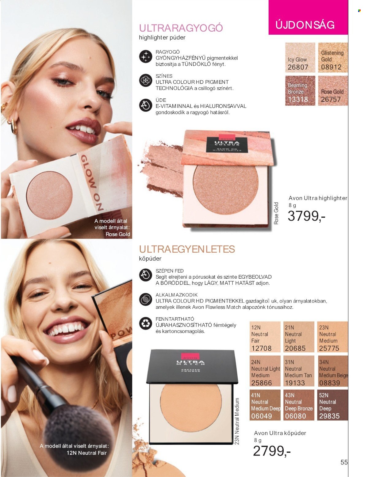 Avon akciós újság érvényes:  - 2025.07.01 - 2025.07.31. 55. oldal Oldal 55