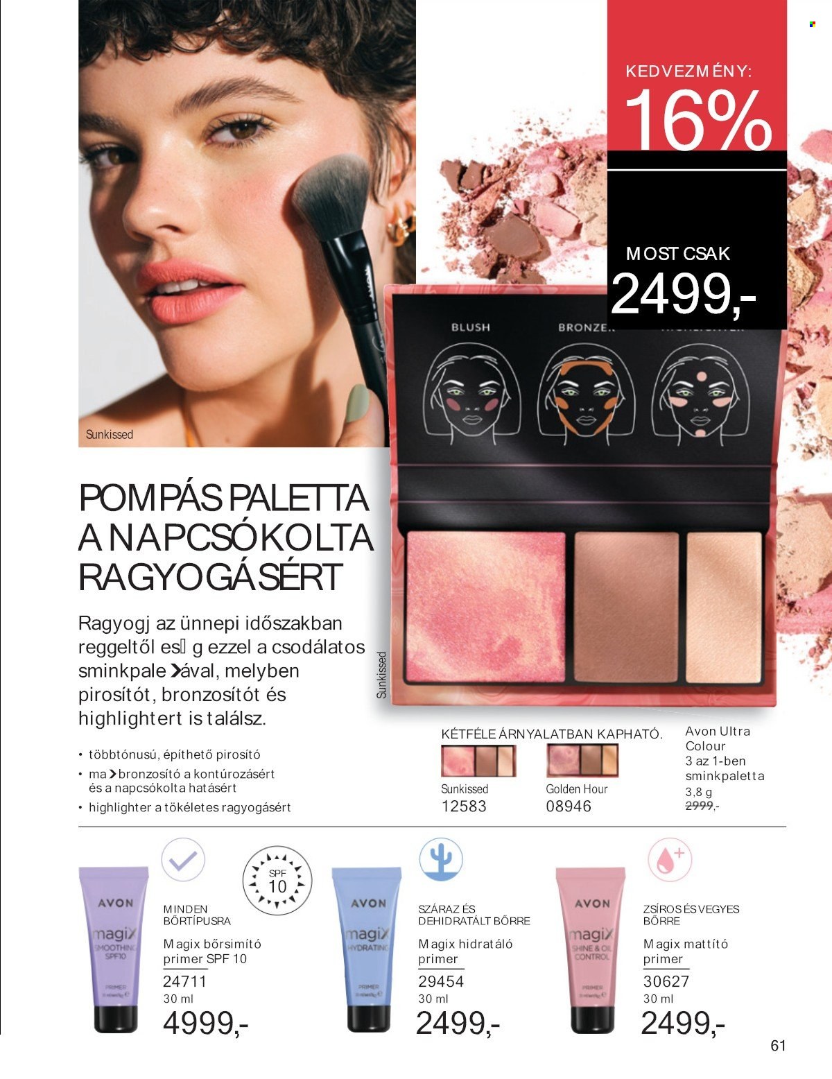 Avon akciós újság érvényes:  - 2025.07.01 - 2025.07.31. 61. oldal Oldal 61