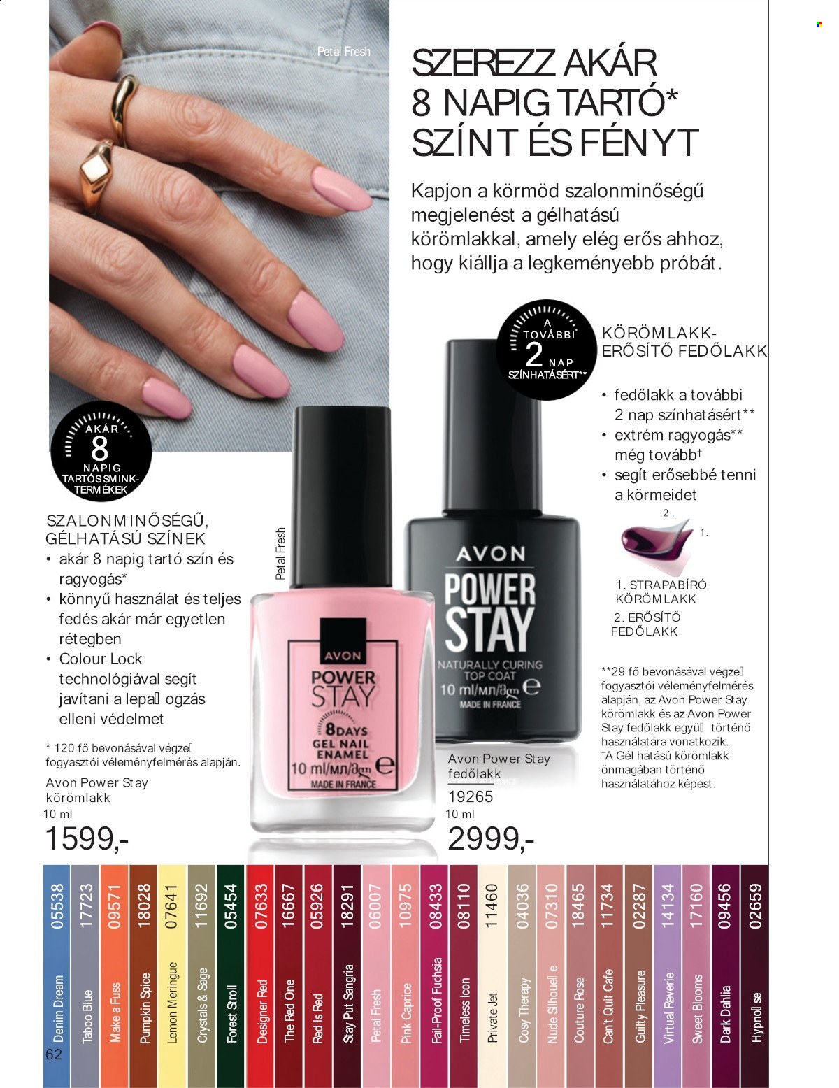 Avon akciós újság érvényes:  - 2025.07.01 - 2025.07.31. 62. oldal Oldal 62