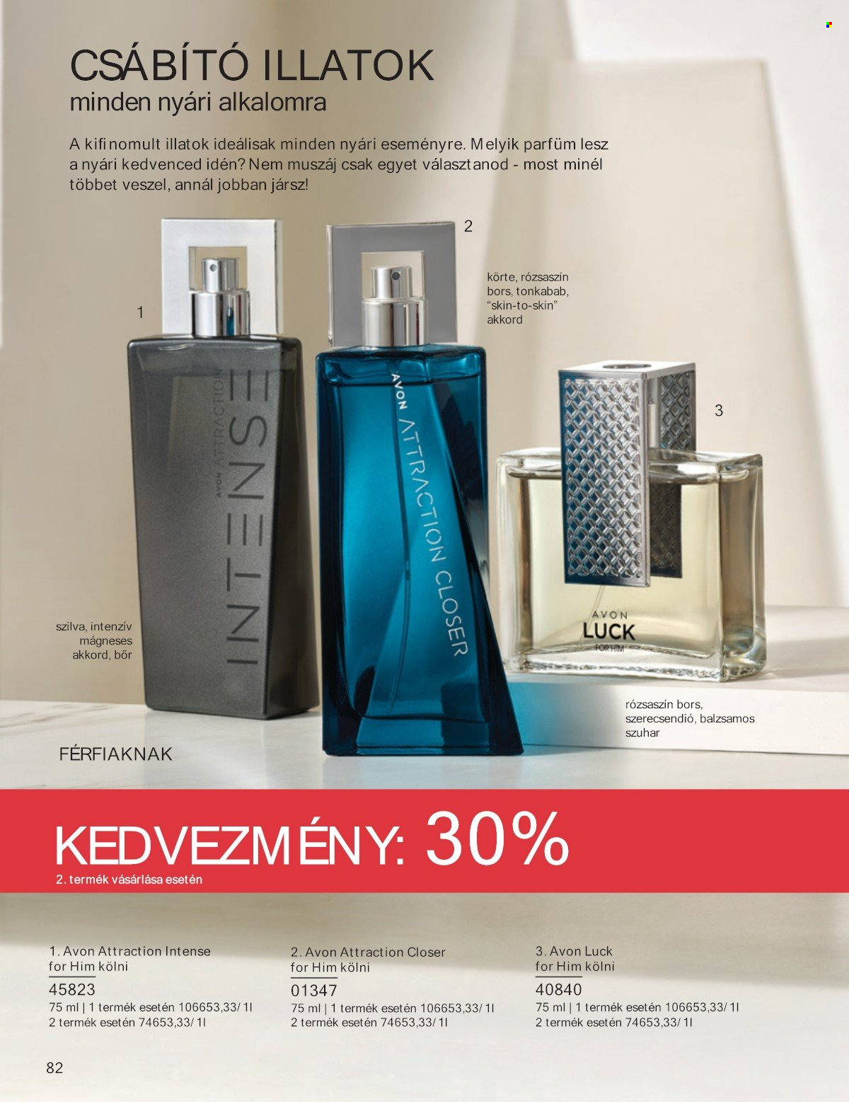 Avon akciós újság érvényes:  - 2025.07.01 - 2025.07.31. 82. oldal Oldal 82