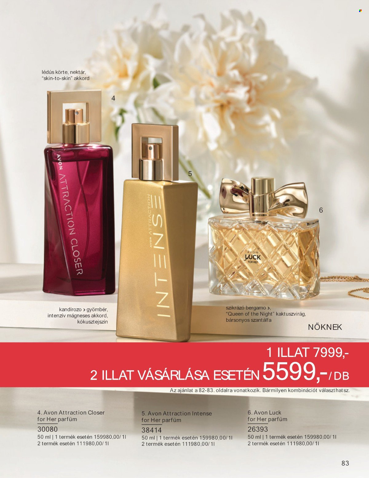 Avon akciós újság érvényes:  - 2025.07.01 - 2025.07.31. 83. oldal Oldal 83