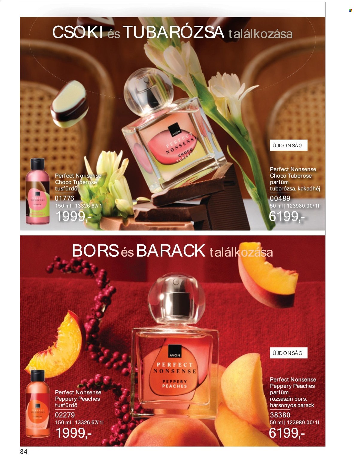 Avon akciós újság érvényes:  - 2025.07.01 - 2025.07.31. 84. oldal Oldal 84