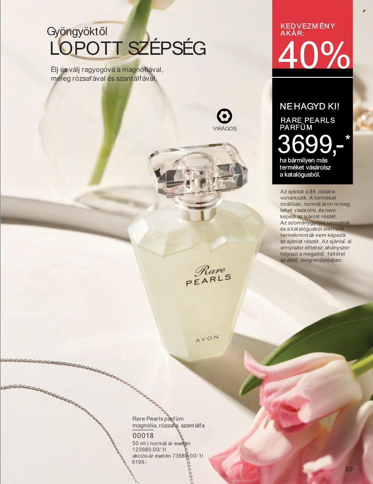 Avon akciós újság érvényes:  - 2025.07.01 - 2025.07.31. 89. oldal Oldal 89