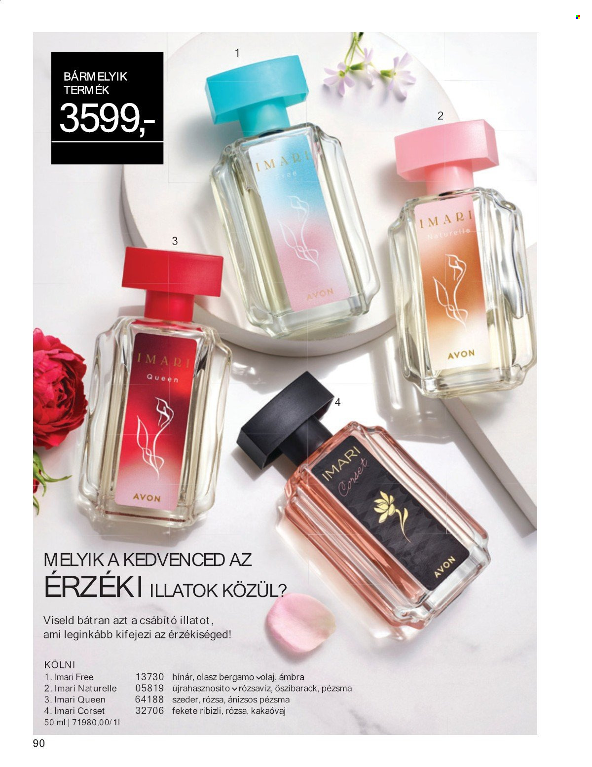Avon akciós újság érvényes:  - 2025.07.01 - 2025.07.31. 90. oldal Oldal 90