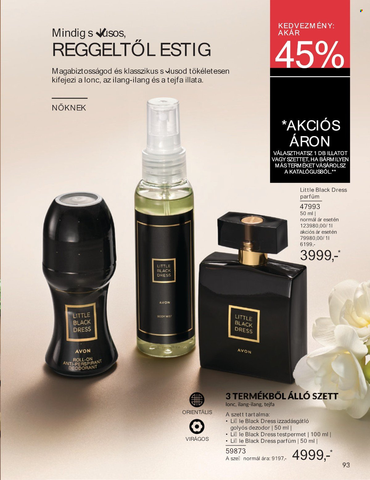 Avon akciós újság érvényes:  - 2025.07.01 - 2025.07.31. 93. oldal Oldal 93